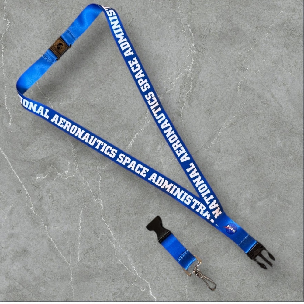 NASA Lanyard with Quick-Release Buckle